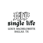 RIP Single Life Bachelorette Backdrop Decal