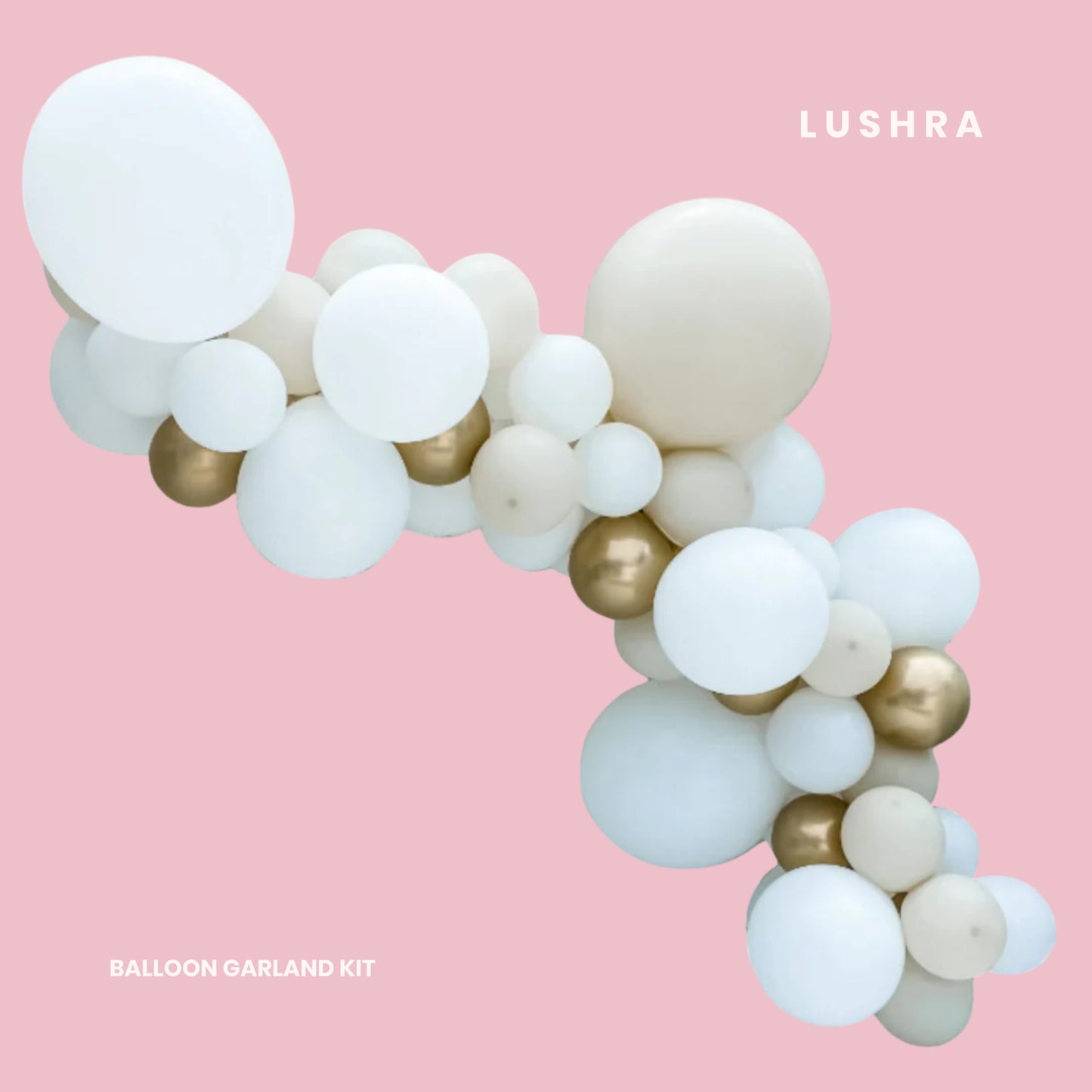 Champagne Showers Balloon Garland Kit