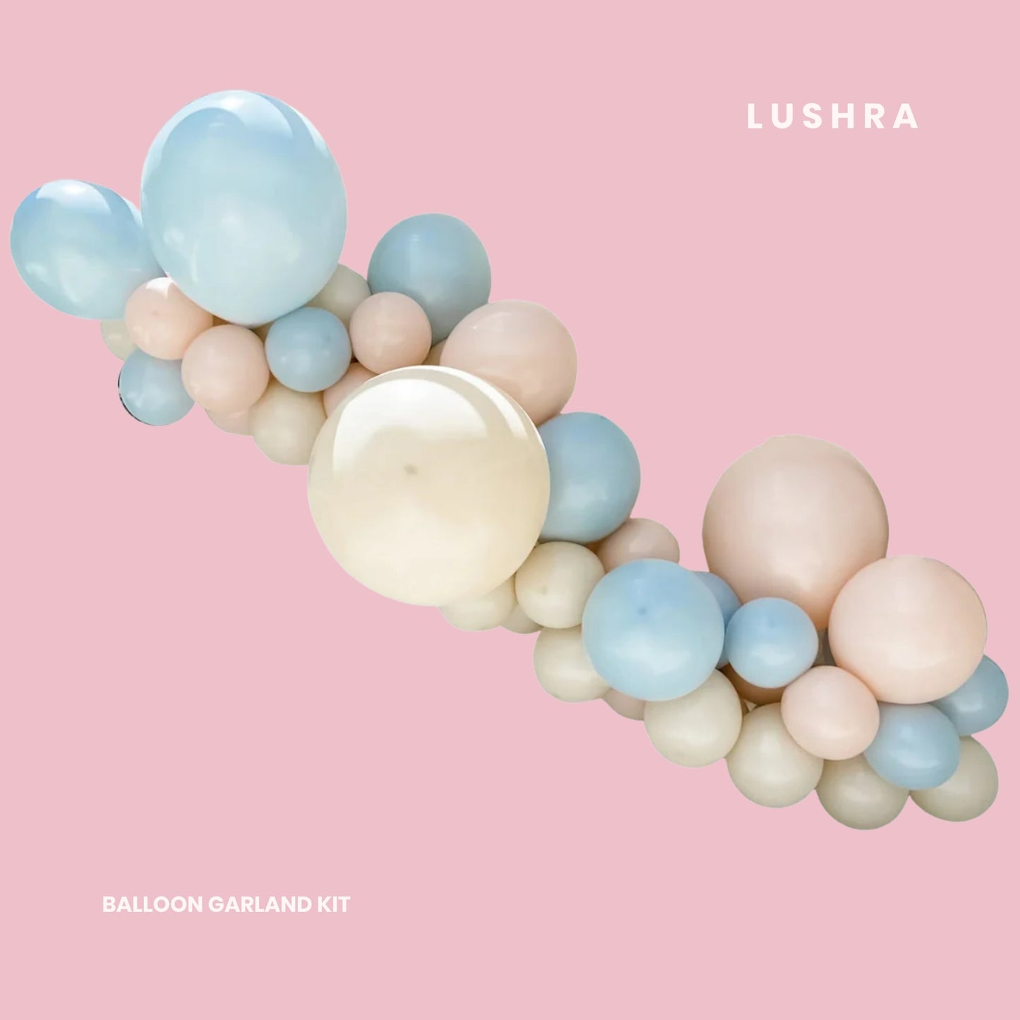 Muted Gender Reveal Balloon Garland Kit