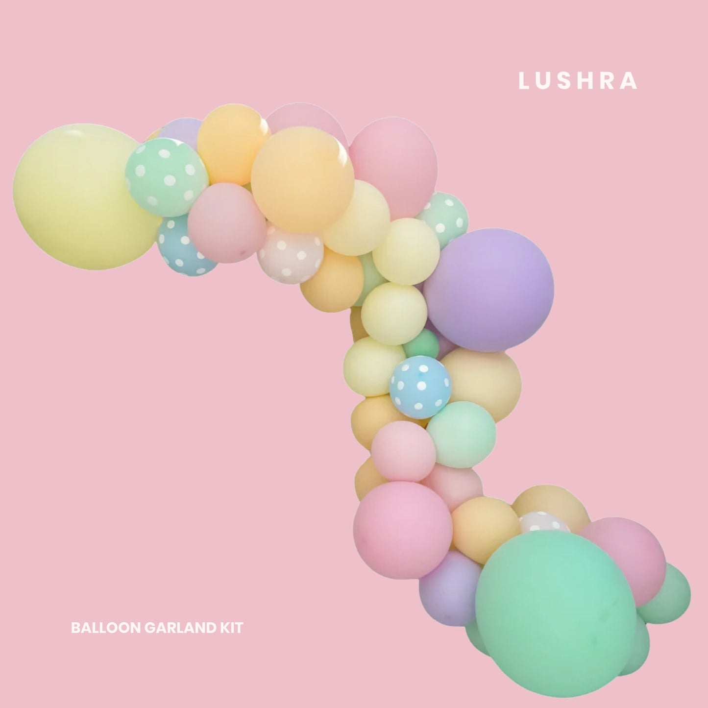 Hoppin' into Spring Easter Balloon Garland Kit