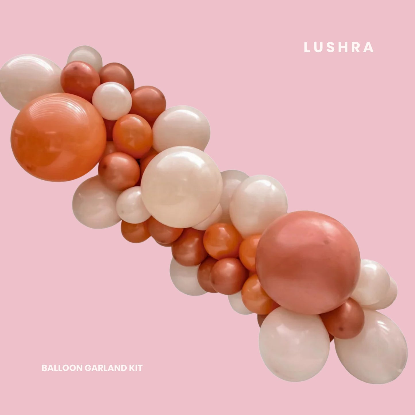 Pumpkin Spice Balloon Garland Kit