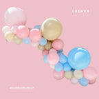 Pastel Gender Reveal Balloon Garland Kit