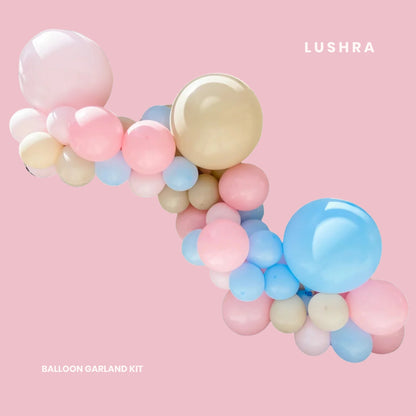 Pastel Gender Reveal Balloon Garland Kit