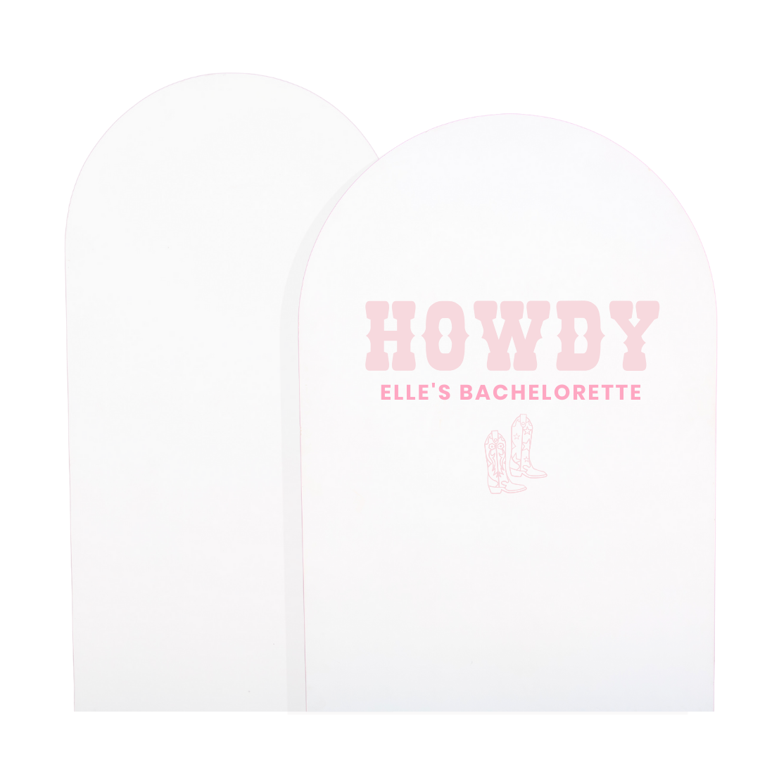 What Would Dolly Do Bachelorette Backdrop Decal