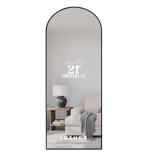 Feelin' Spritzy Birthday Mirror Decal