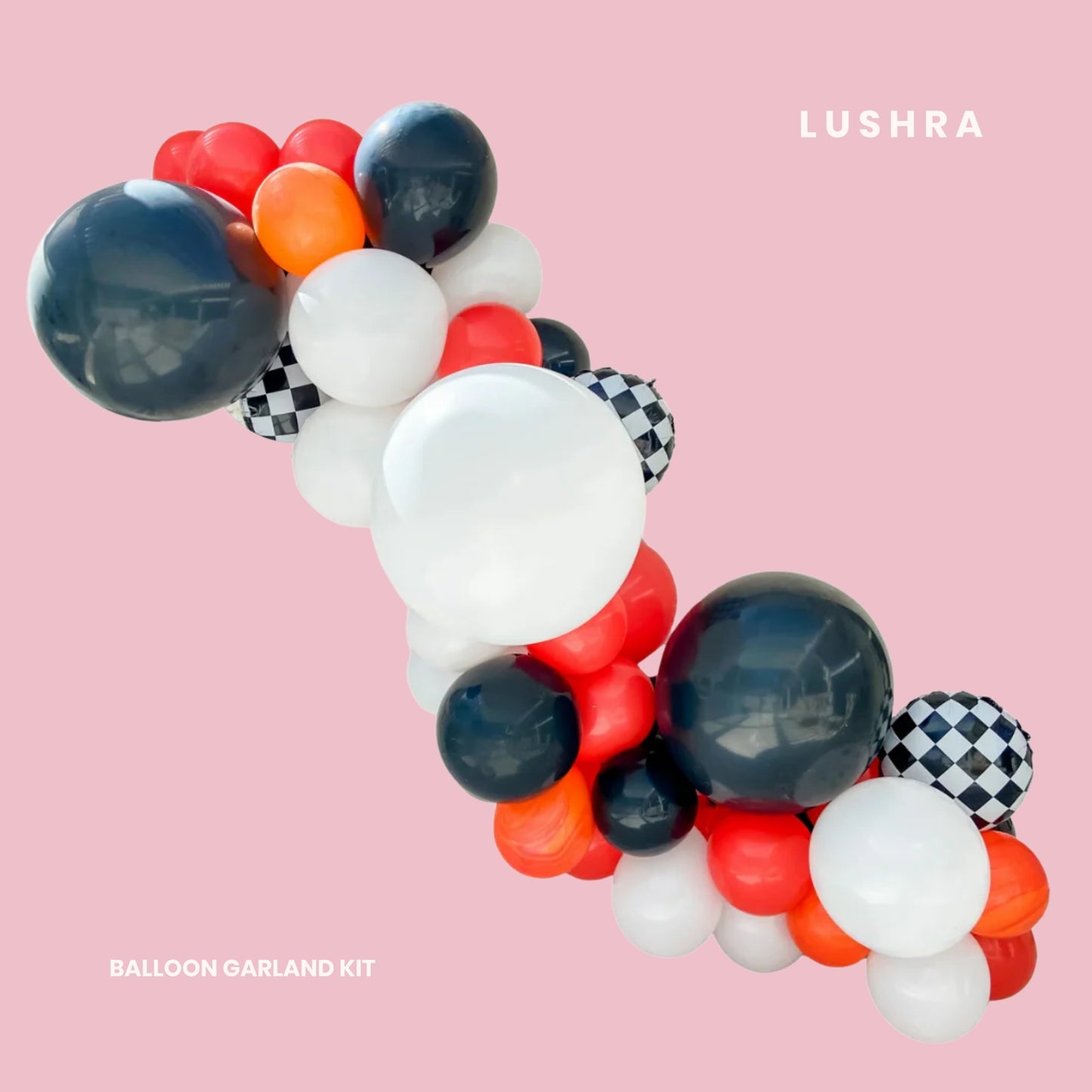 Hot Wheels Balloon Garland Kit