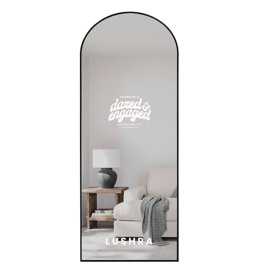 Dazed and Engaged Bachelorette Mirror Decal