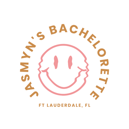 Dazed and Engaged Bachelorette Backdrop Decal