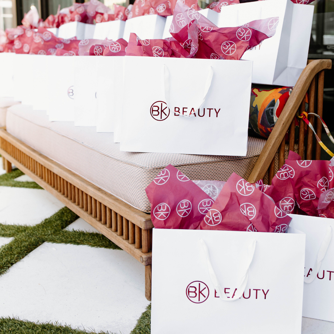 CUSTOM BRANDED BAGS WITH TISSUE PAPER