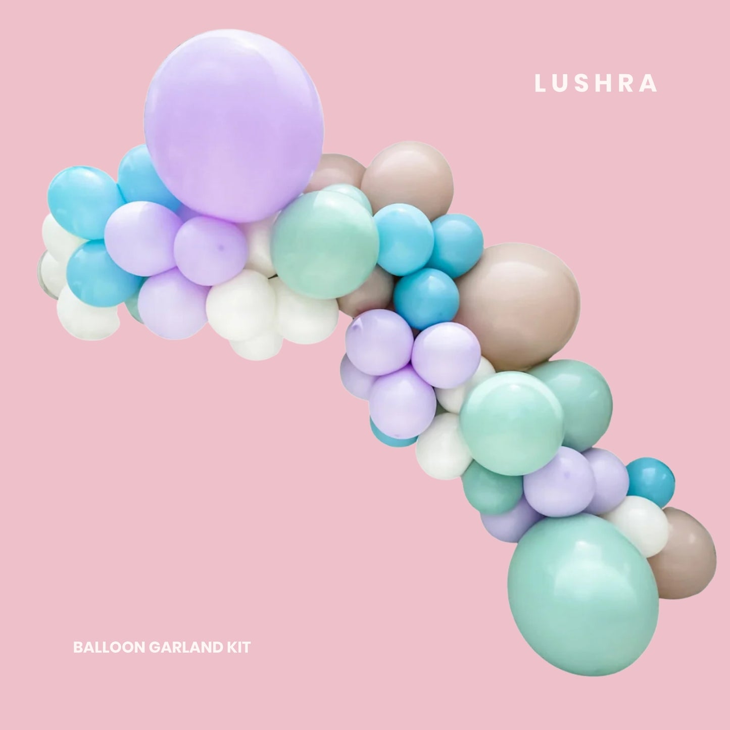 Mermaid Vibes Balloon Garland Kit