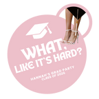 What, like it's hard? Graduation Floor Decal