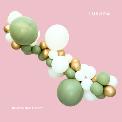 Modern Eucalyptus Balloon Garland Kit