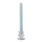 7/8" Diameter X 10" Tall Wedgewood Blue Taper - Case 12
