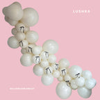 Black Bow Affair Balloon Garland Kit