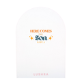 Here Comes The Sun Baby Shower Backdrop Decal