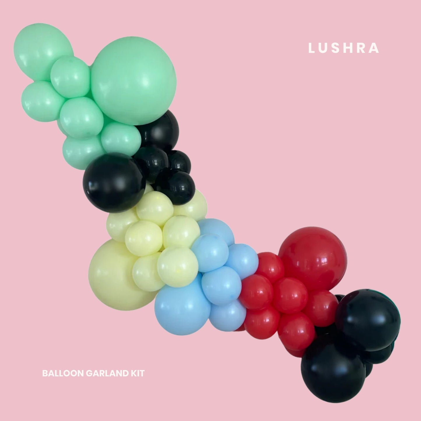 Friendly Neighborhood Superhero Balloon Garland Kit