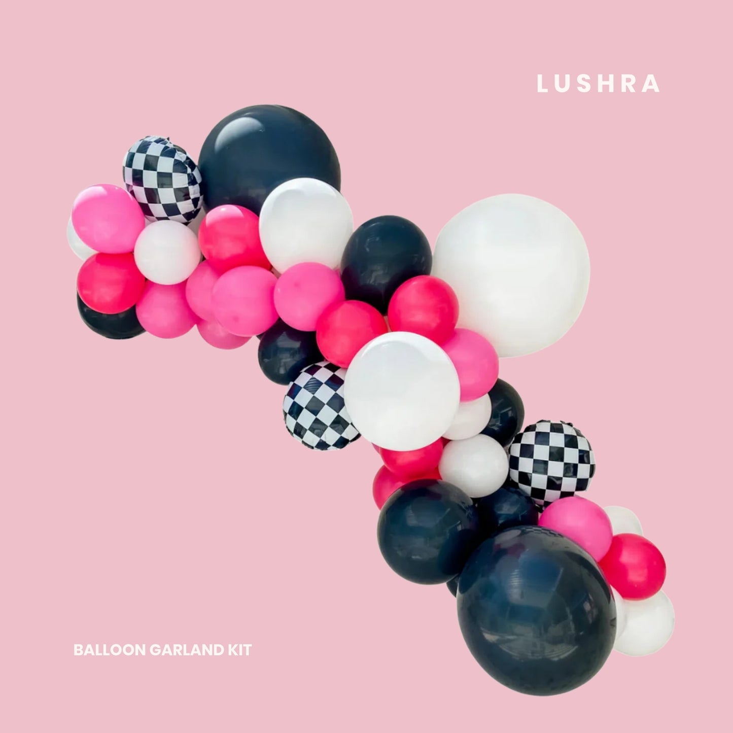 Hottie Wheels Balloon Garland Kit