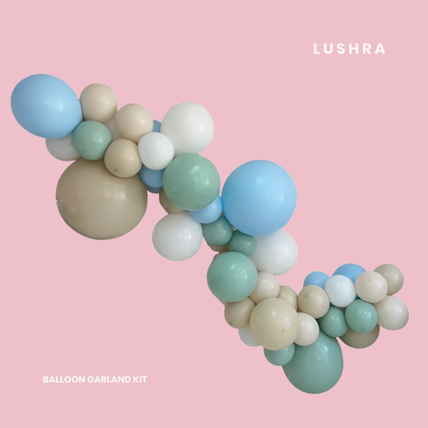 Wavy Baby Balloon Garland Kit