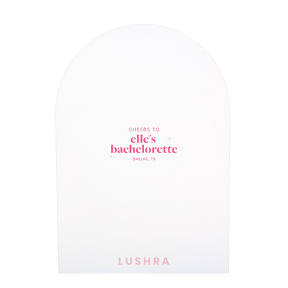 Material Girl Bachelorette Backdrop Decal
