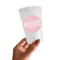 GRAD! Graduation Sticker Cup