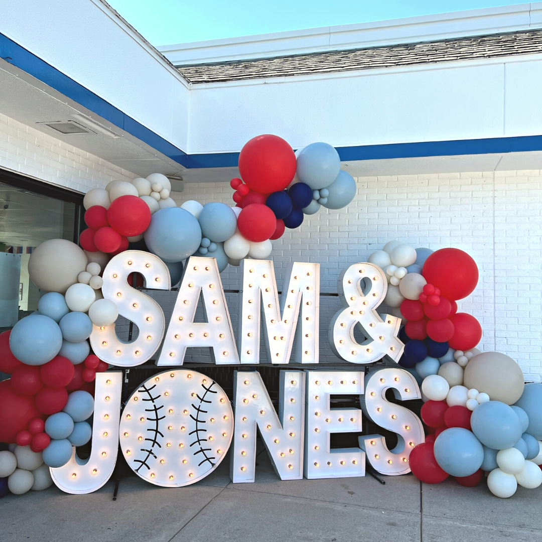 BALLOON MARQUEE LETTERS