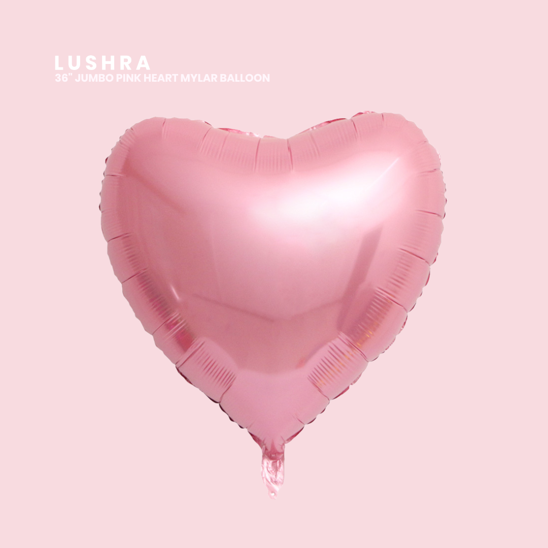 Jumbo Pink Heart Balloon