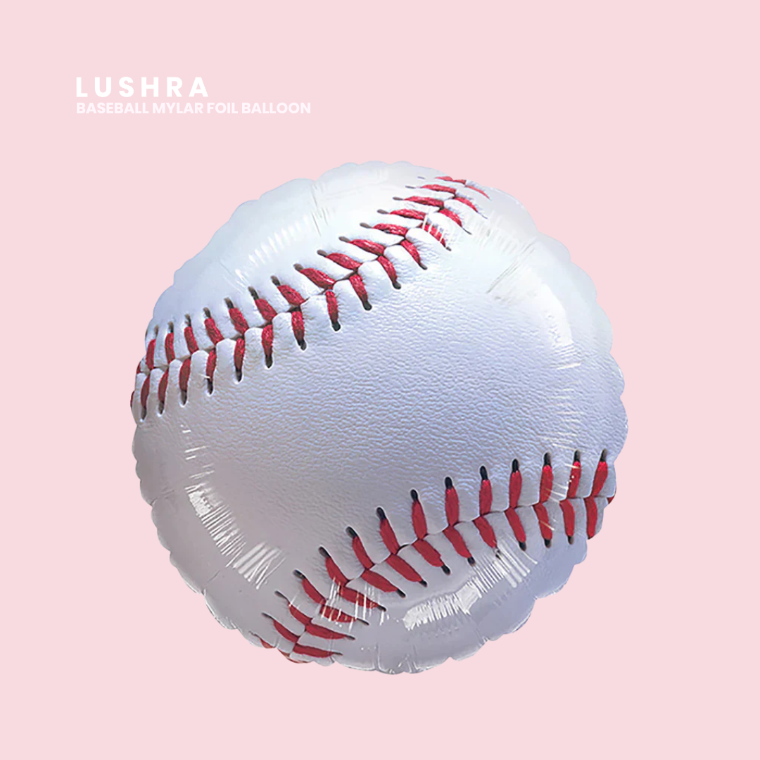 Baseball Ball Mylar Balloons