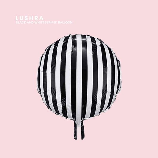 Striped Mylar Balloons