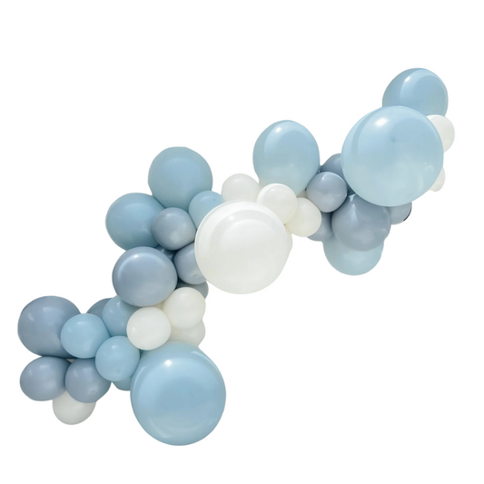 Blue Jean Baby Balloon Garland Kit