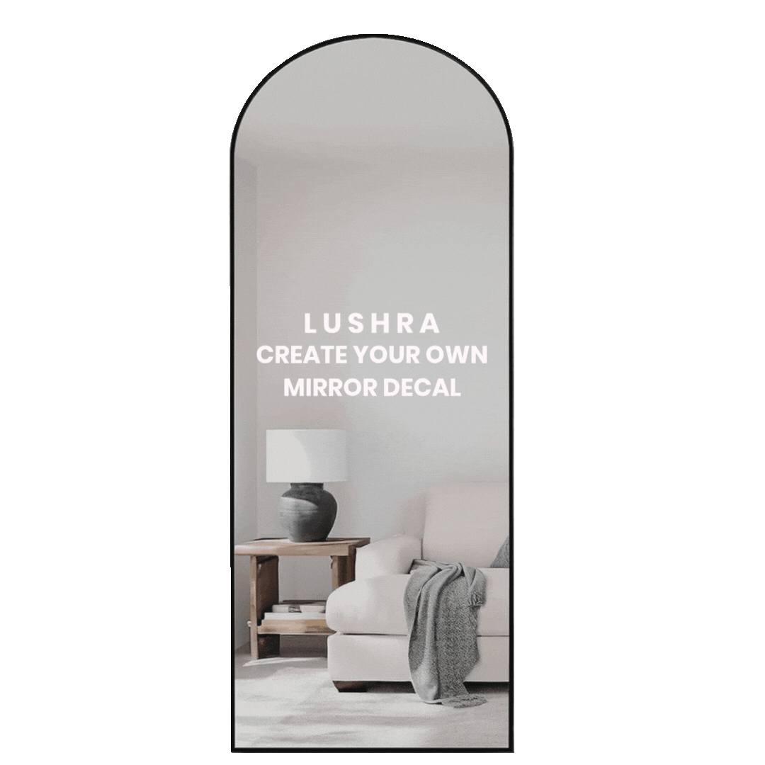 Create Your Own Mirror Decal