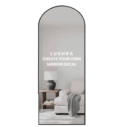 Create Your Own Mirror Decal