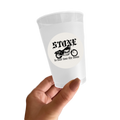 Bad Two The Bone Birthday Sticker Cups