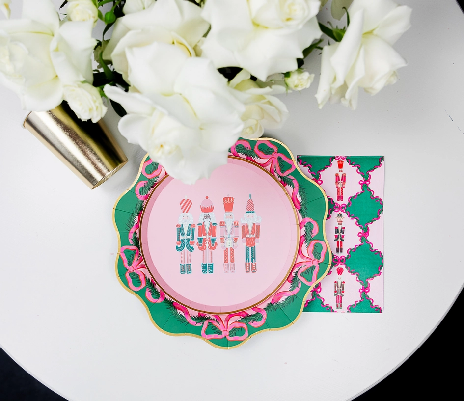 Bonjour Fête X One & Only Paper Nutcracker Small Plates