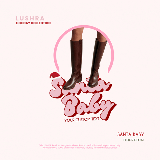 Christmas Cheer Floor Decal