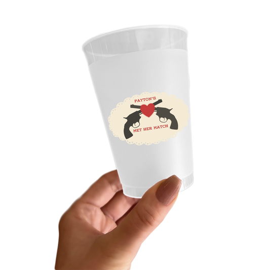 Final Partner In Crime Bachelorette Sticker Cups