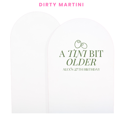 A Tini Bit Older Backdrop Decal