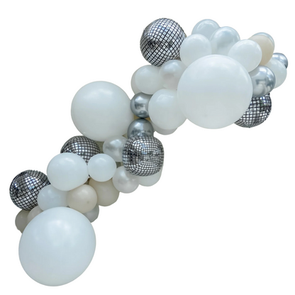 Disco Glam Bride Balloon Garland Kit