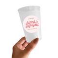 Dazed and Engaged Bachelorette Sticker Cups