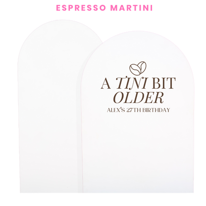 A Tini Bit Older Backdrop Decal