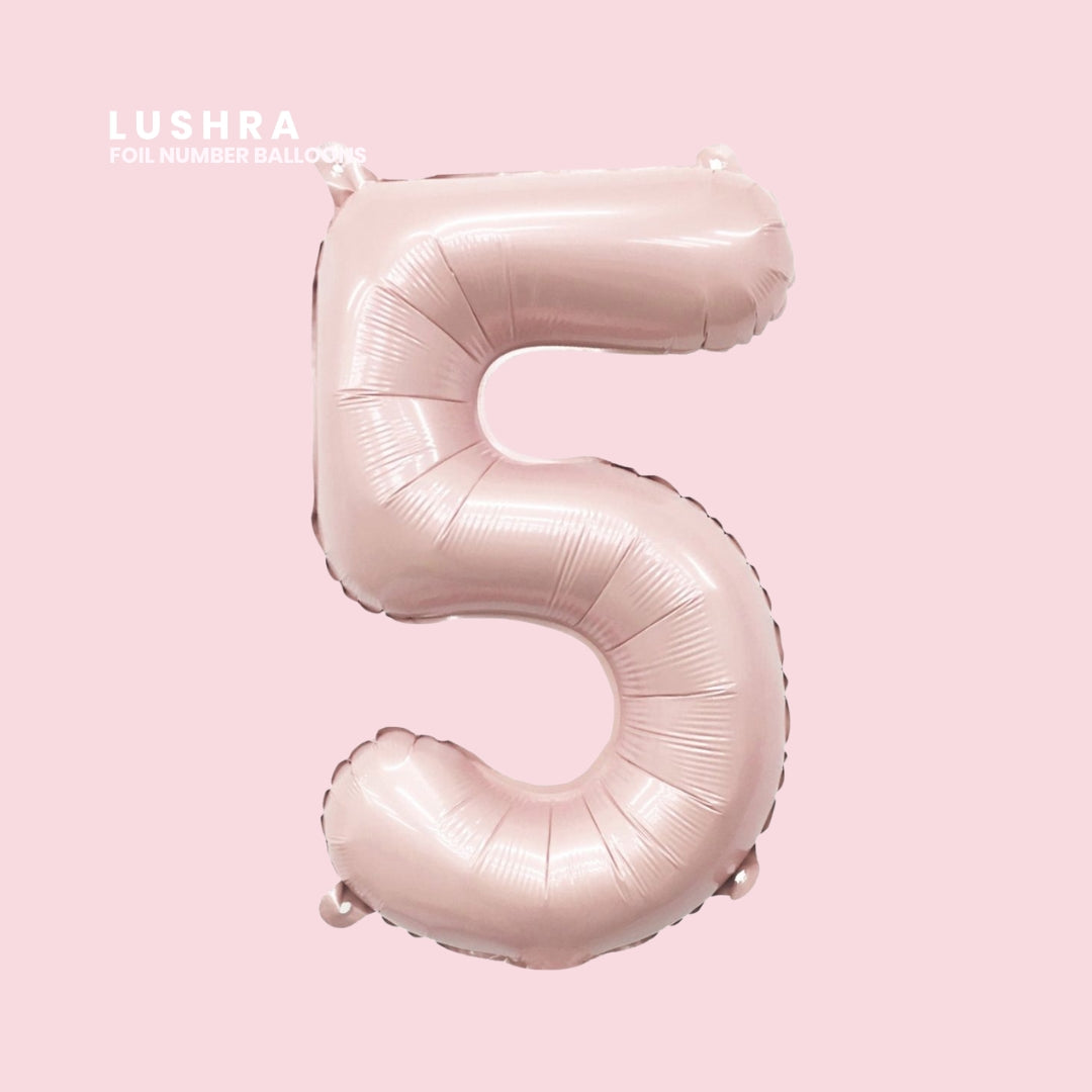 Foil Number Balloon