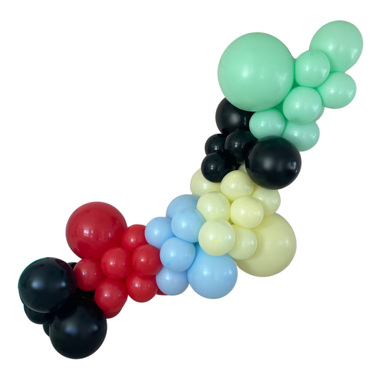 Friendly Neighborhood Superhero Balloon Garland Kit