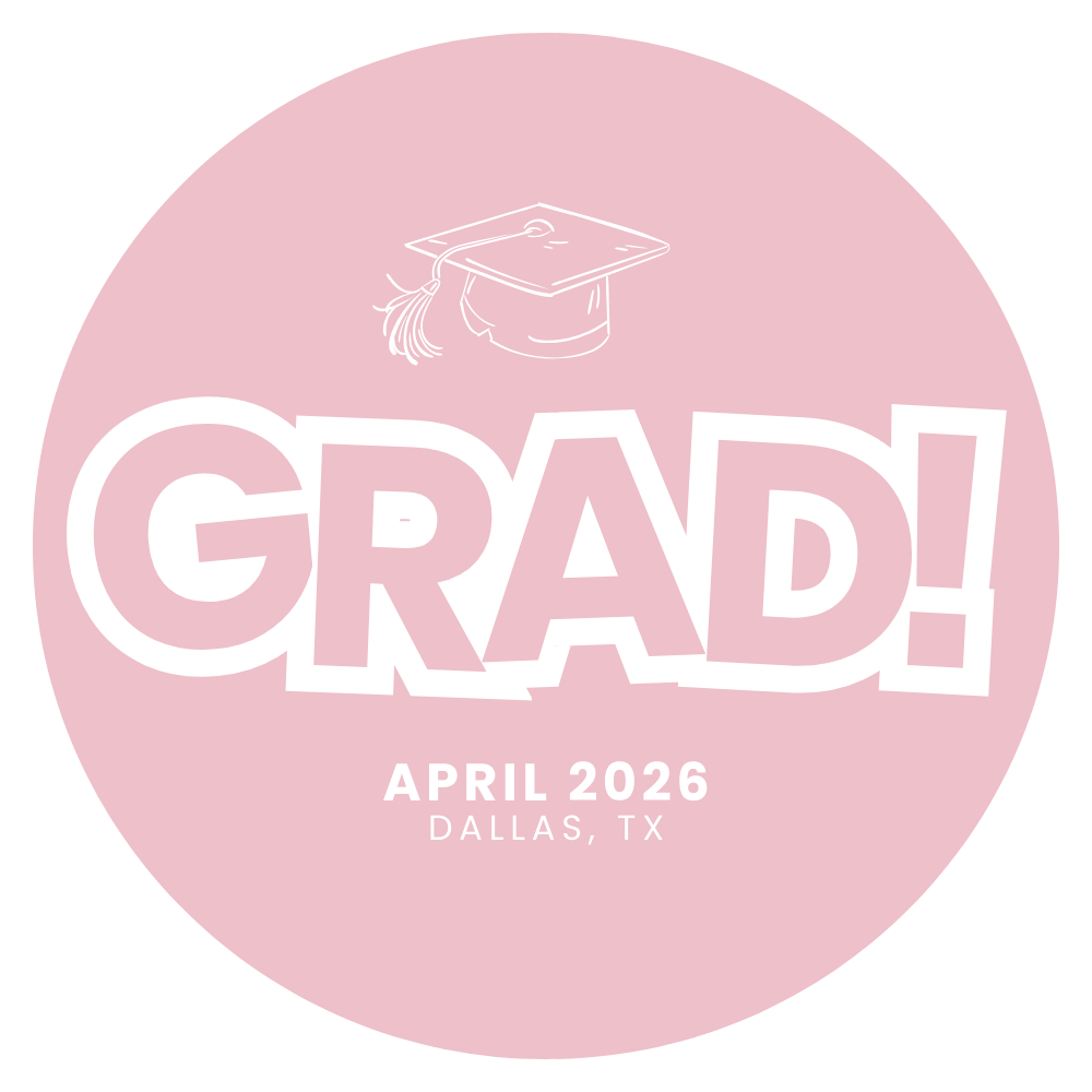 GRAD! Graduation Sticker Cup
