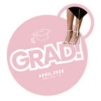 GRAD! Graduation Floor Decal