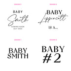 Baby Jumbo Vinyl Balloon