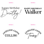 Birthday Jumbo Vinyl Balloon