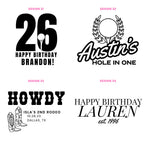 Birthday Jumbo Vinyl Balloon