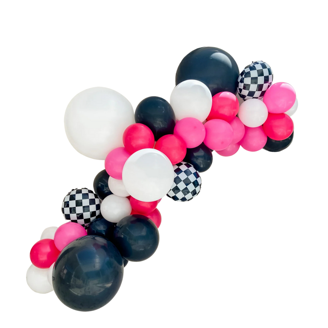 Hottie Wheels Balloon Garland Kit