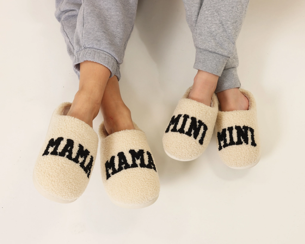 Indoor / Outdoor Slippers - Kids - "Mini" - Cream