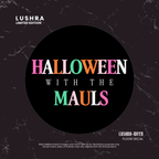 Limited Edition LUSHRA-WEEN Halloween sticker cup on party table