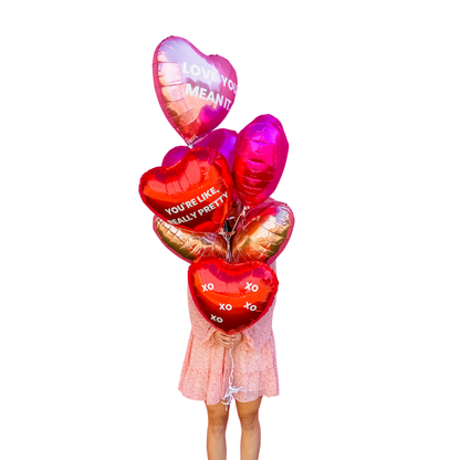 Love Language Helium Balloon Bouquet